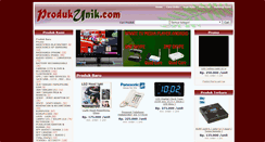 Desktop Screenshot of produkunik.com